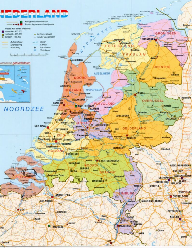 Jodi M Noord Netherlands Map