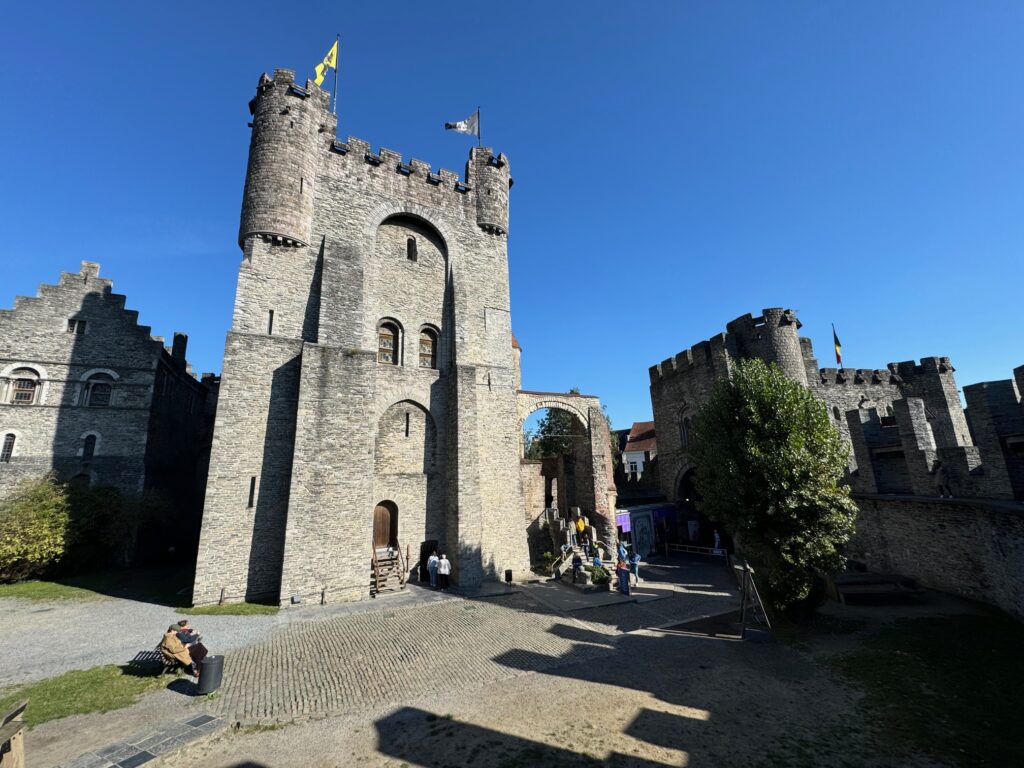 Jodi M Noord Castle Courtyard